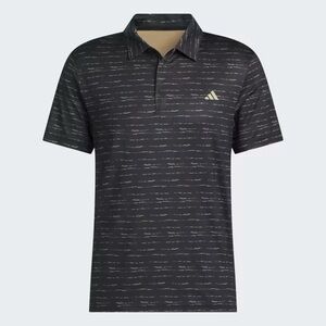 ADIDAS STRIPE ZIP GOLF POLO SHIRT USXL